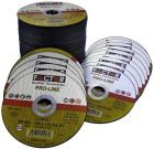 25 Stück  Factor Trennscheiben FT-100 - 125 x 1,0 mm, gerade, Edelstahl/Stahl