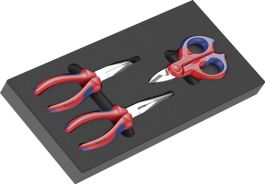 Wera 9750 Schuimrubberen inzetstuk met Kraftform Kompakt en Tool-Check PLUS Set 1, 57‑delig Wera 9750 Schuimrubberen inzetstuk met Kraftform Kompakt en Tool-Check PLUS Set 1, 57‑delig