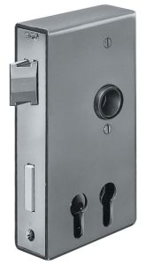AMF Schlosskasten 140D-PZ DIN links / rechts Maß A40xB94,5xC173 mm Dornmaß 30 / 60 mm
