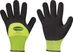 STRONGHAND Kälteschutzhandschuhe Mallory/Black Gr.11 schwarz/gelb EN 388,EN 511 PSA II