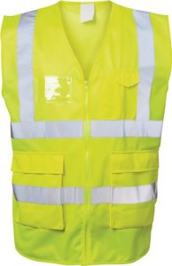 SAFESTYLE Warnweste ALBIN Gr.XXL gelb EN ISO 20471 Kl.EN ISO 13688