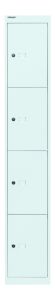 BISLEY Garderoben- & Schließfachsystem OFFICE BxTxH 305x305x1802 mm, verkehrsweiß, CLK124696