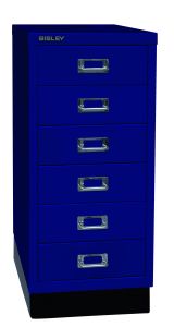 BISLEY Schubladenschrank MultiDrawer BxTxH 279x380x670 mm, oxfordblau, L296S639