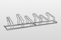 Reihenparker Fahrradständer TOP mit 2, 3, 4, 5, 6, 8, 10 oder 12 Stellplätzen - verschraubte oder verschweißte Variante