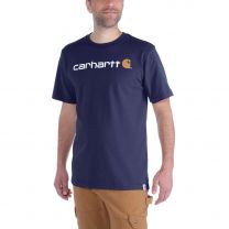 CARHARTT T-Shirt  Core Logo navy