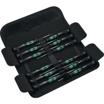 WERA Feinmechanikerschraubendrehersatz K Micro-Set/12 SB 1 12 teilig Schlitz/PH/6-KT./TORX®