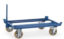 Fetra Paletten-Fahrgestell als Routenzug, Ladefläche LxB 1210x810 mm, Traglast 1000 kg, inkl. Deichsel und Kupplung, 22601