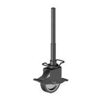 Zarges Gummi-Lenkrolle mit Spindel (42875) Durchmesser 200 mm