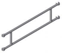 Zarges Geländer (42955) für 1,80 m Länge