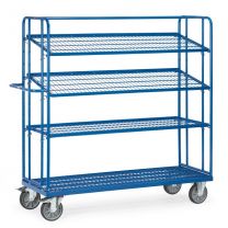 FETRA Etagenwagen mit 4 Böden Ladefläche 1.650 x 610 mm (4496)