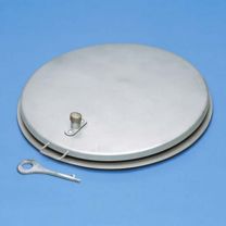 Zarges Schachtabdeckung Stahl verzinkt (47156) Schachtmaß D = 625 mm