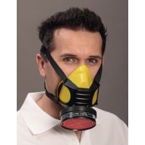 EKASTU Atemschutzhalbmaske Polimask GAMMA / Silikone EN 140 ohne Filter, Silikon