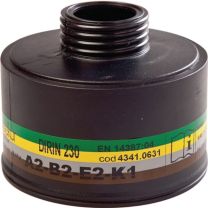 EKASTU Mehrbereichsfilter DIRIN 230 EN 14387, DIN EN 148-1 A2 B2 E2 K1 passend für 4000 370 800, 4000 370 801