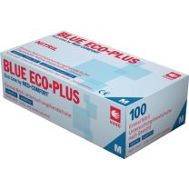 AMPRI Einweghandschuhe Blue Eco Plus Größe M blau Nitril EN 374, EN 455 PSA-Kategorie I 100 Stück / Box