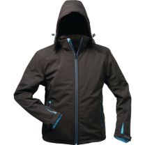 ELYSEE Wintersoftshelljacke Uranos Größe M schwarz/blau