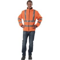 PREVENT Warnschutz-Softshelljacke Größe XL orange