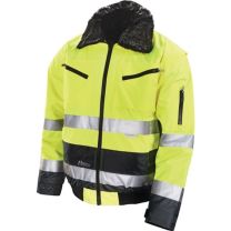 PREVENT Warnschutz-Pilotenjacke Größe XL gelb/grau