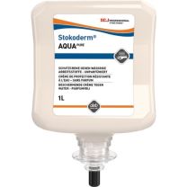 SC JOHNSON PROFESSIONAL Hautschutzcreme Stokoderm® Aqua PURE 1 l unparfümiert weiß Kartusche