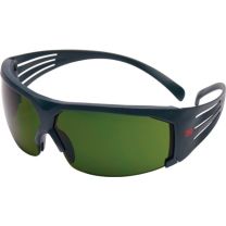 3M Schweißerbrille SecureFitSF600 EN 166 Polycarbonat Bügel grau, Scheibe grün IR 3,0