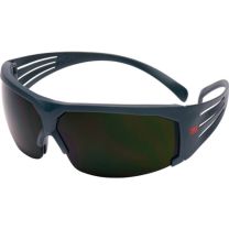 3M Schweißerbrille SecureFitSF600 EN 166 Polycarbonat Bügel grau, Scheibe grün IR 5,0