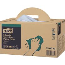 TORK Putztuch TORK 130083 L324xB385ca. mm blau 3-lagig, geprägt Karton