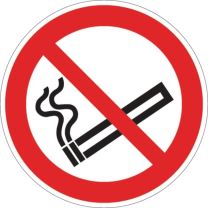 JeCo Verbotszeichen ASR A1.3/DIN EN ISO 7010 Rauchen verboten Kunststoff