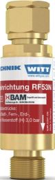 WITT Sicherheitseinrichtung TYP RF 53 N G - 1/4Zoll - RH O2 Druckluft - nicht brennbare Gase