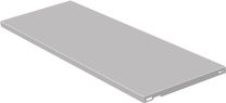 ELEMENT SYSTEM Stahlfachboden Breite 800 mm Tiefe 300 mm Stahl weißaluminium