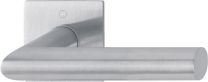 HOPPE Türdrückerpaar Amsterdam E1400Z/848N Edelstahl F69 mit Drückerrosetten Vierkant 8 mm