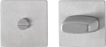HOPPE Schlüsselrosetten-Paar E848NS Edelstahl F69 Schildstärke 2 mm SK/OL quadratisch