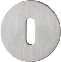 HOPPE Schlüsselrosetten-Paar E849NS Edelstahl F69 Schildstärke 2 mm OB rund