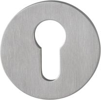 HOPPE Schlüsselrosetten-Paar E849NS Edelstahl F69 Schildstärke 2 mm PZ rund