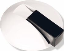 HEWI Bodentürpuffer 625 90 Ø 85 mm Höhe 22,5 mm Kunststoff 90 tiefschwarz Dübelmontage