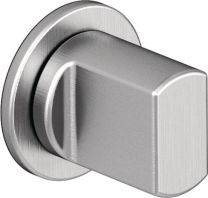 HEWI Schlüsselrosetten-Paar 306XAMNR Edelstahl XA Schildstärke 1,5 mm WC/FBM rund