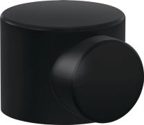 HEWI Bodentürpuffer 615B 90 Ø 52 mm Höhe 42,5 mm Kunststoff 90 tiefschwarz matt Dübelmontage