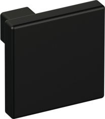 HEWI Möbelknopf 547.32B2 Kunststoff 90 tiefschwarz matt