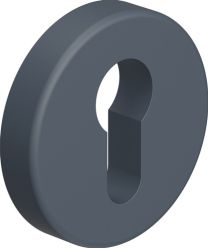 HEWI Schlüsselrosette 306.23PBLN 99 Kunststoff 99 Schildstärke 10,5 mm BB rund
