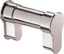 JeCo Universalblindzylinder 153215 Türdicken 50-76 mm vernickelt