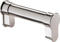JeCo Universalblindzylinder 153217 Türdicken 77-132 mm vernickelt