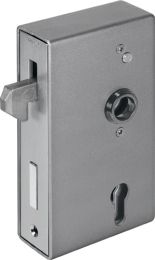 AMF Schiebetorschlosskasten 140S DIN links / rechts Maß A60xB94xC173 mm Dornmaß 60 mm