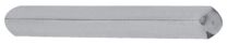 EDI Massivstift Typ M Vierkant 7 x 60 mm Stahl verzinkt