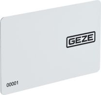 GEZE Zutrittskontrollsystem Ausweiskarte MIFARE DESFire EV2 weiß Ausweiskarte RFID-Transponderkarte