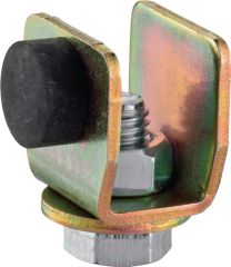 HELM Stopper 100 P Profil 100 Stahl Oberfläche verzinkt, gelb