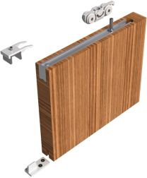 HELM Schiebesystem 73 ME-A 80 kg Holztüren ab 35 mm Komplettset