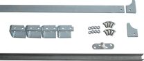 HBS-BETZ Laufschienen-Set 80785 Schienengröße 30x5mm Stahl verzinkt 60 mm Rollen