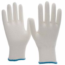 NITRAS Strickhandschuhe, Nylon / Baumwolle, weiß, ohne Beschichtung, EN 388 - Gr. 6 - 11 - 12 Paar