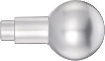 EDI Türknopflochteil K5 Edelstahl F00 Aufnahme 8 mm Kugelknopf