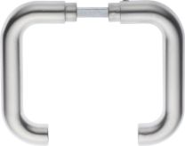 EDI Türdrückerpaar 163 Edelstahl F00 Vierkant 8 mm