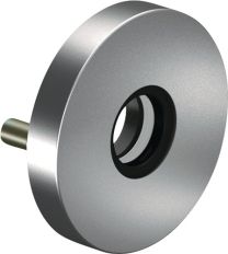 OGRO Drückerrosette 6501 23,5 DU AL Aluminium F1 Schildstärke 9 mm rund rund