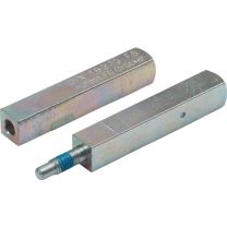 OGRO Panik-Stift 120 FS SECURE Vierkant 9 mm TS 58-64 mm geteilter Vollstift